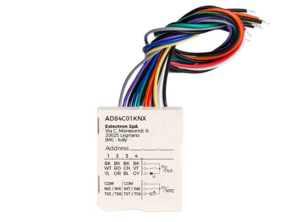 ANALOG / DIGITAL MODULE 8 IN / 4 LED OUT – 4 THERMOSTATS