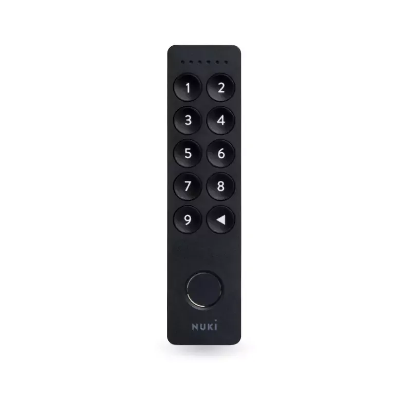 Nuki Keypad 2.0, tastatură Bluetooth pentru Nuki Smart Lock cu amprentă digitală