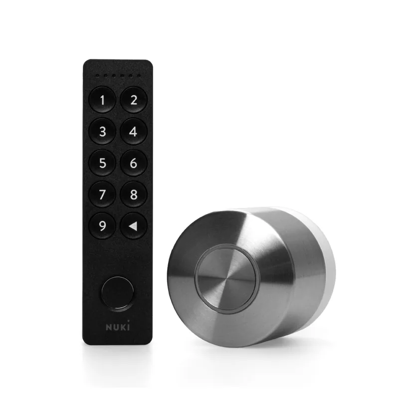Pachet Nuki Smart Lock Ultra și Keypad 2.0 cu amprentă digitală, Matter