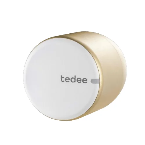 Încuietoare inteligentă Tedee PRO, HomeKit, Gold