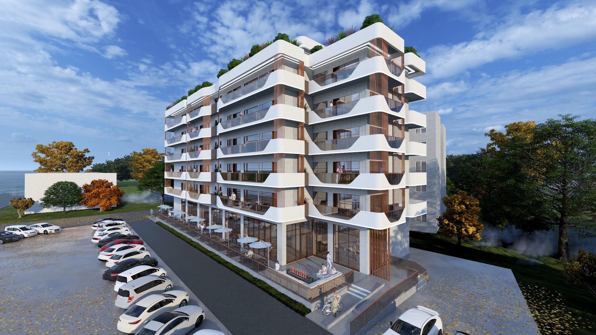 Black-Sea Residence Mangalia — interfonie smart și control acces